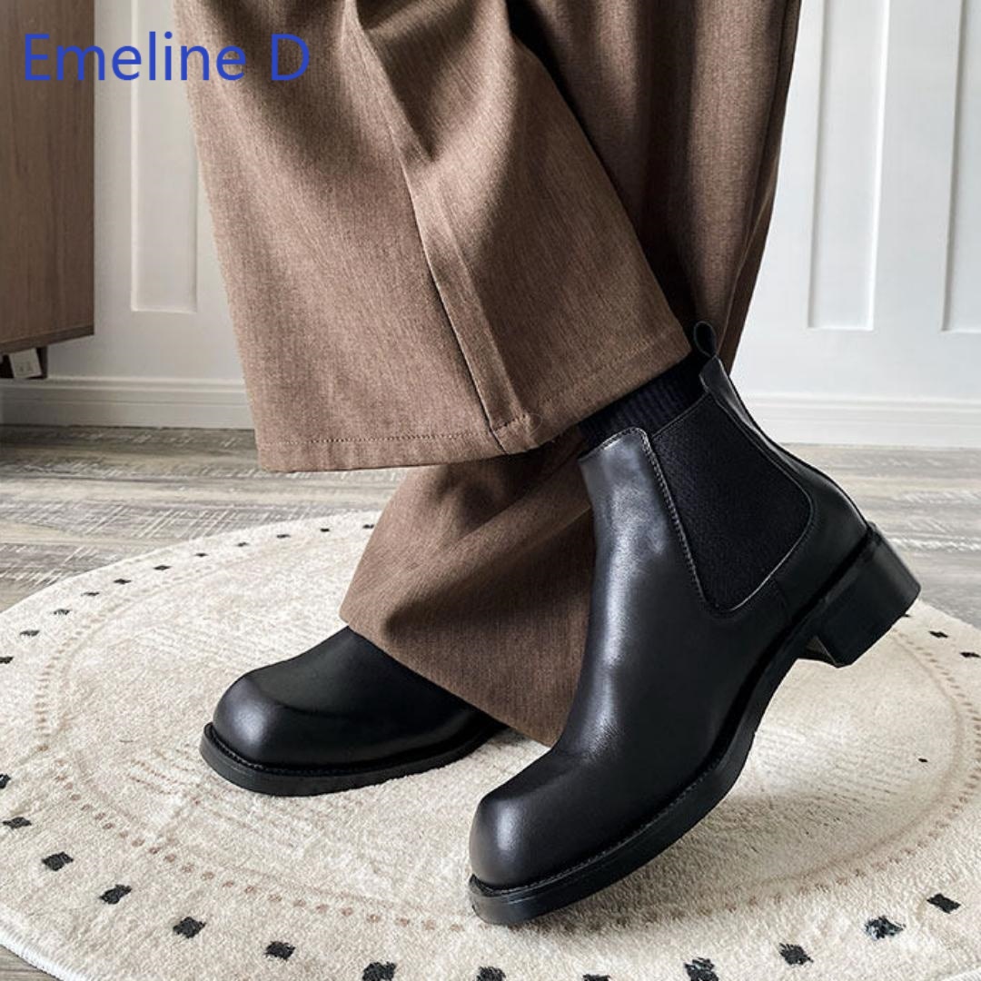 Мужские ботинки челси с квадра – обзор и цена Formal Men Daily Wear Footwear
