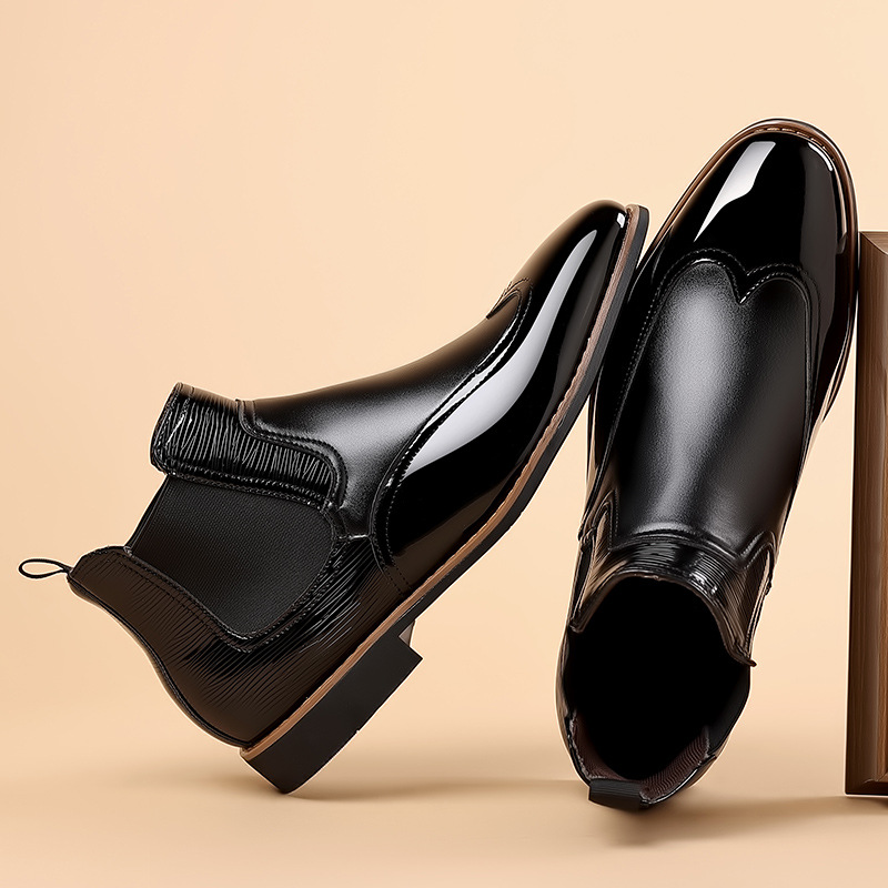 Мужские ботинки челси, роскошн – обзор и цена Men Formal Wear With Boots